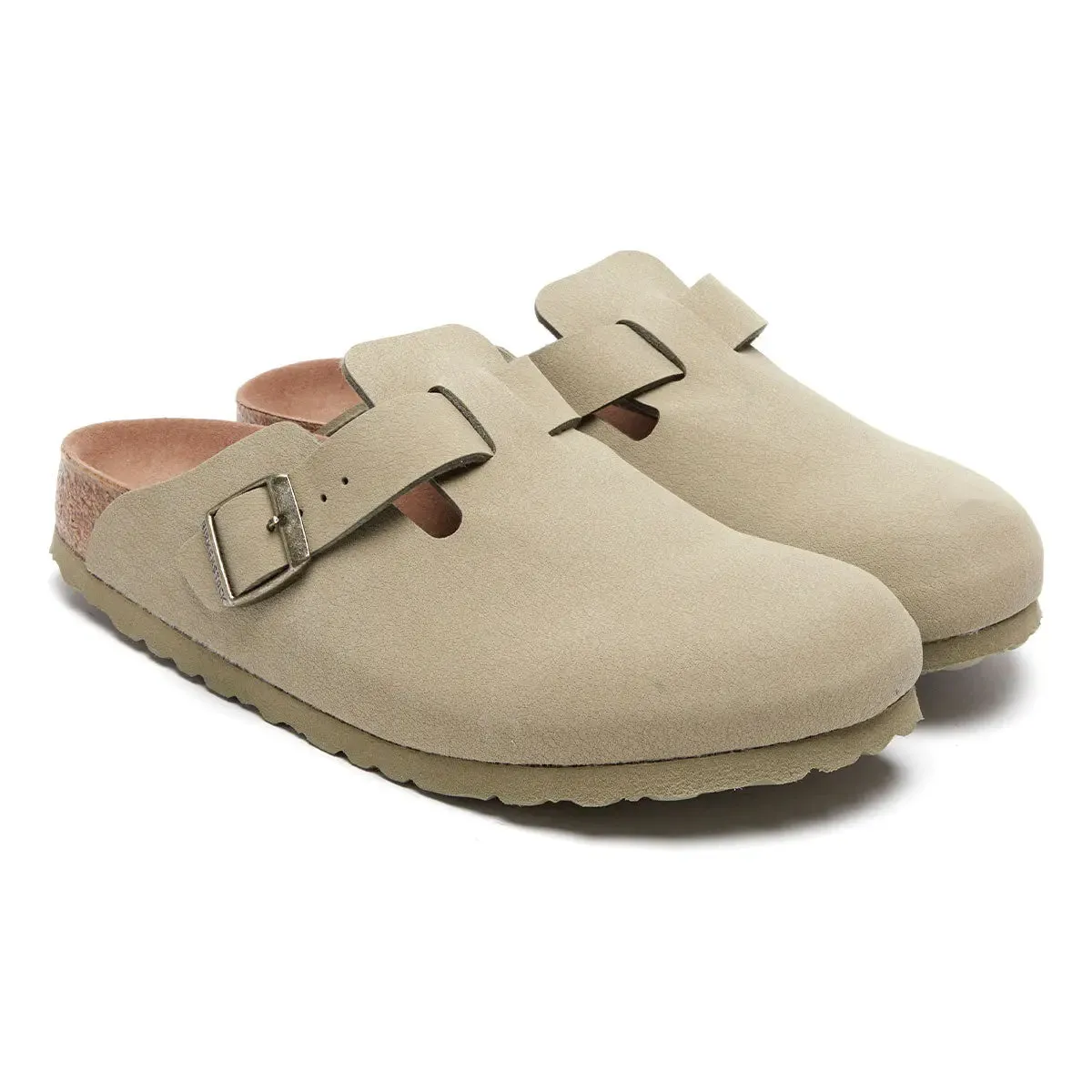 Birkenstock Boston Vegan Birkibuc Clogs sold by Zulily product image thumbnail 2