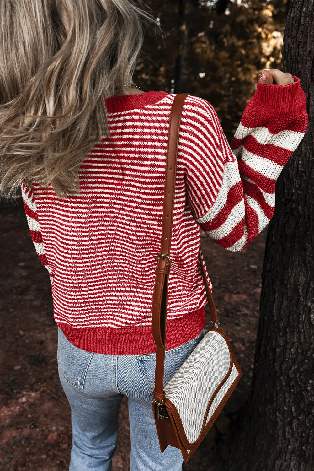 Emily Stripe Textured Sweater by Threaded Pear sold by Zulily product image thumbnail 2