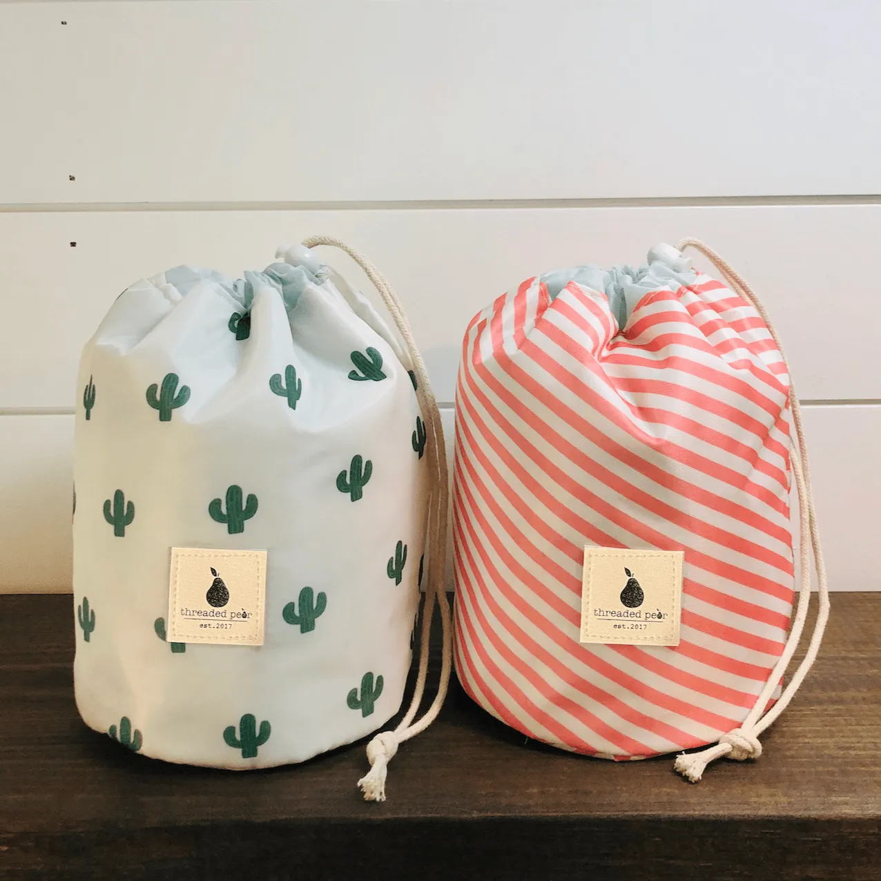 Portable Cosmetic Bagss by Threaded Pear sold by Zulily