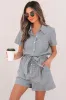 Fernanda Stripe High Waist Romper by Threaded Pear sold by Zulily