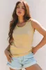 Skyla Metallic Sheen Tank Top by Threaded Pear sold by Zulily