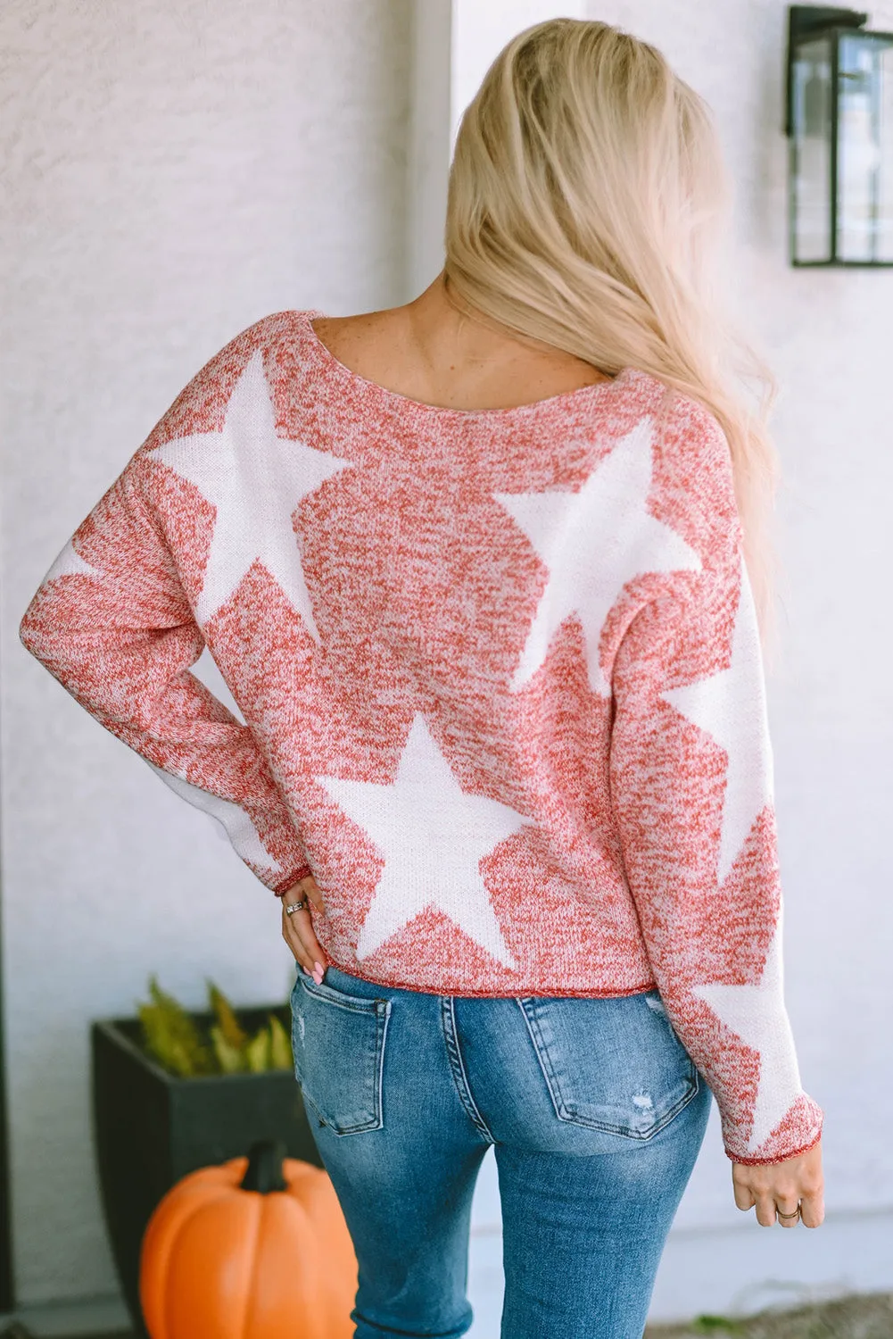 Katharine Star Spangled Casual Knit Sweater by Threaded Pear sold by Zulily product image thumbnail 2