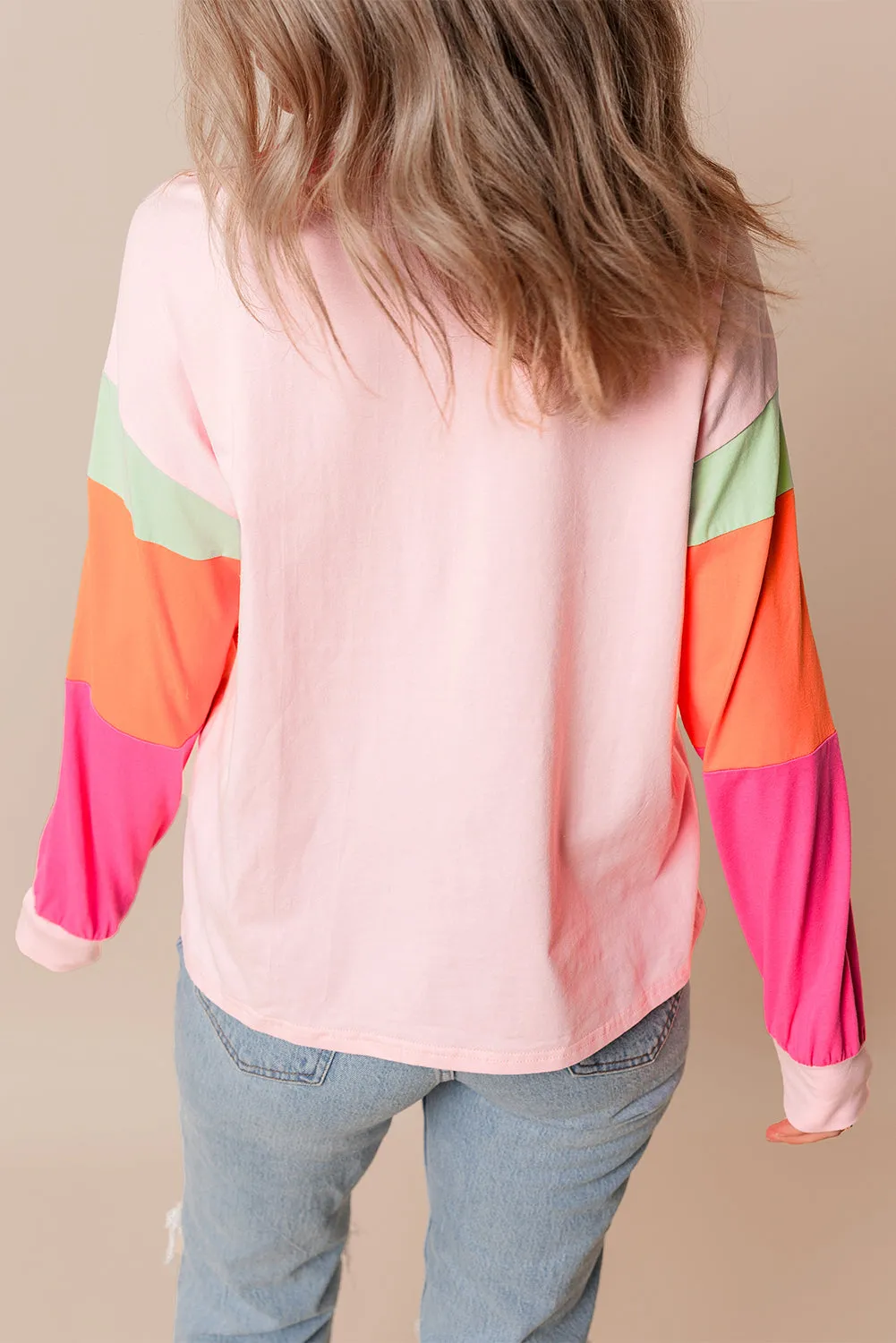 Valentina Long Sleeve Loose Top by Threaded Pear sold by Zulily product image thumbnail 2