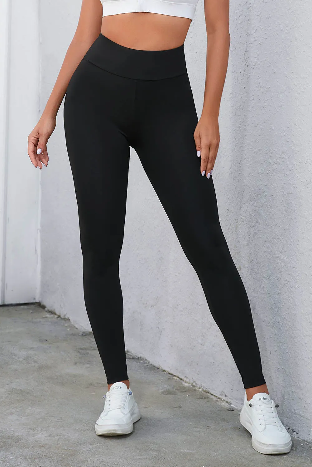 Charlee Tummy Control High Waist Leggings by Threaded Pear sold by Zulily