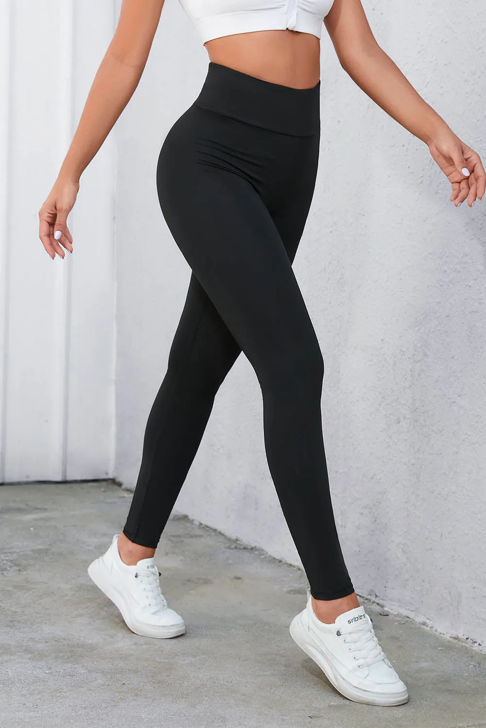 Charlee Tummy Control High Waist Leggings by Threaded Pear sold by Zulily product image thumbnail 3