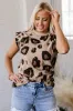Brittany Leopard Crew Neck Casual Top by Threaded Pear sold by Zulily