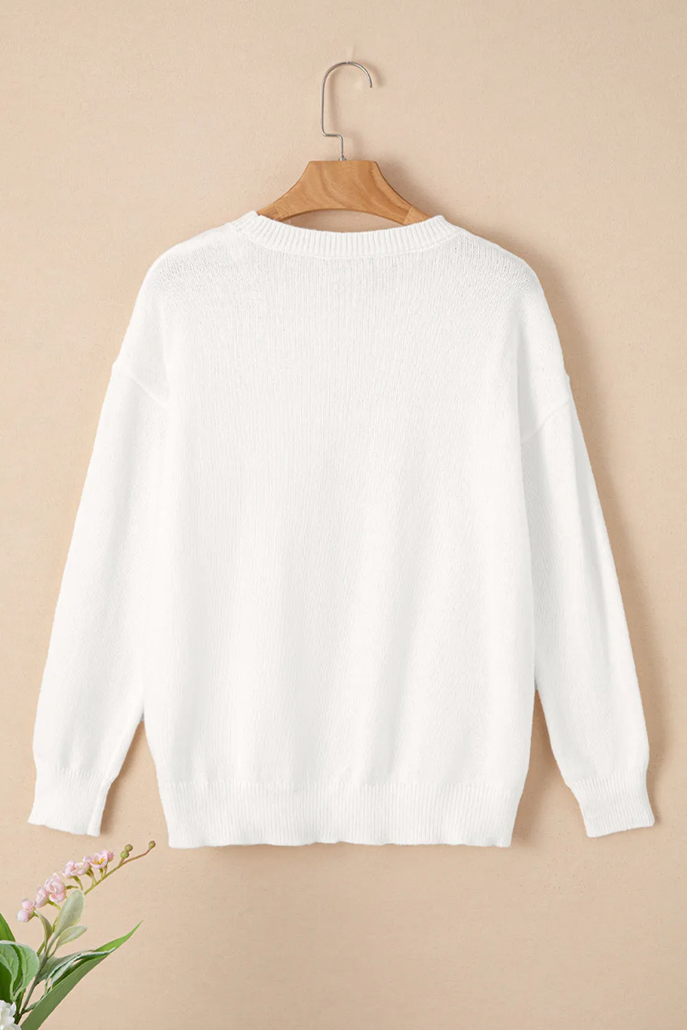 Selah Merry & Bright Round Neck Casual Sweater by Threaded Pear sold by Zulily product image thumbnail 5