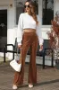 Charli High Waist Flare Corduroy Pants by Threaded Pear sold by Zulily