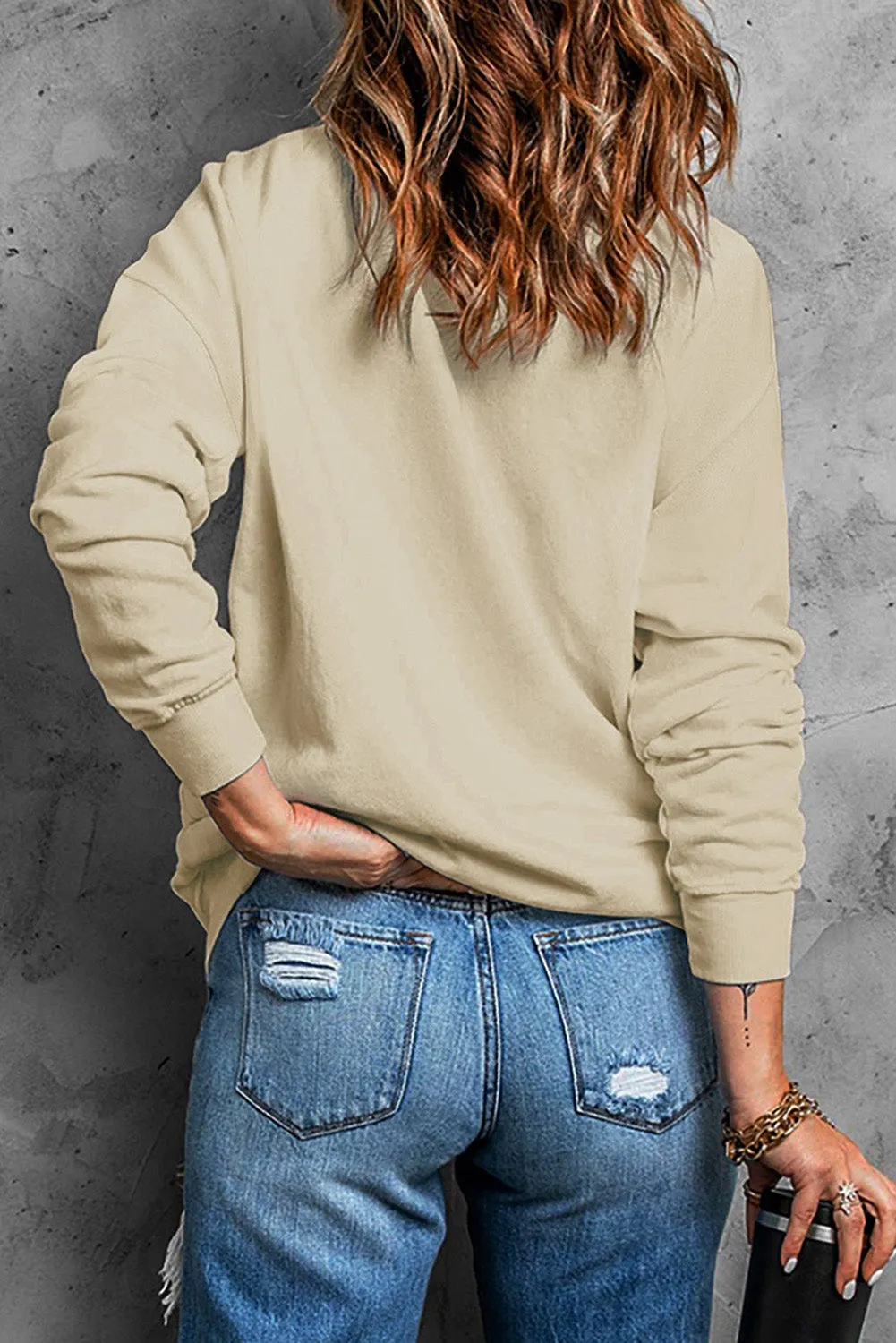 Willa Sequined Nutcracker Doll Casual Sweatshirt by Threaded Pear sold by Zulily product image thumbnail 2