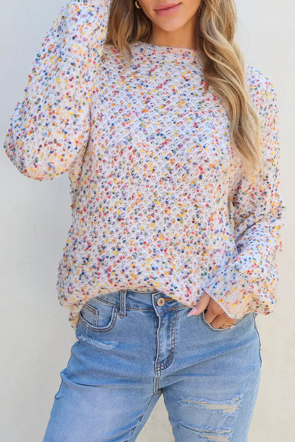 Everly Confetti Sweater by Threaded Pear sold by Zulily