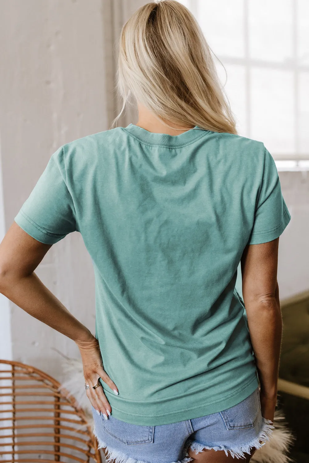 MAMA Mineral Wash Crewneck Tee by Threaded Pear sold by Zulily product image thumbnail 2