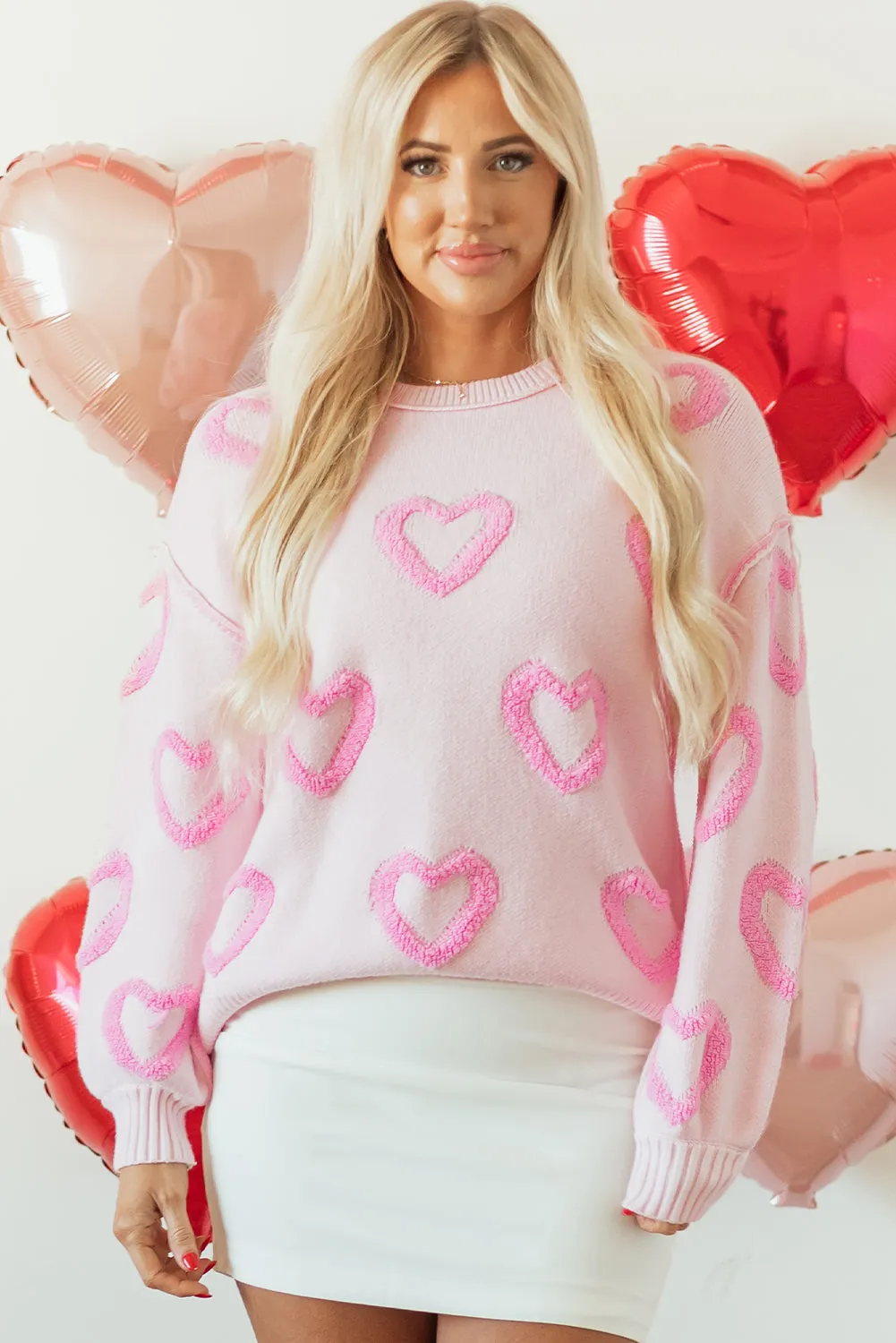 Heart Bubble Bagsgy Sweater by Threaded Pear sold by Zulily product image thumbnail 4