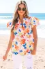Chelsea Floral Bouquet Flutter Top by Threaded Pear sold by Zulily