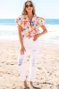 Chelsea Floral Bouquet Flutter Top by Threaded Pear sold by Zulily