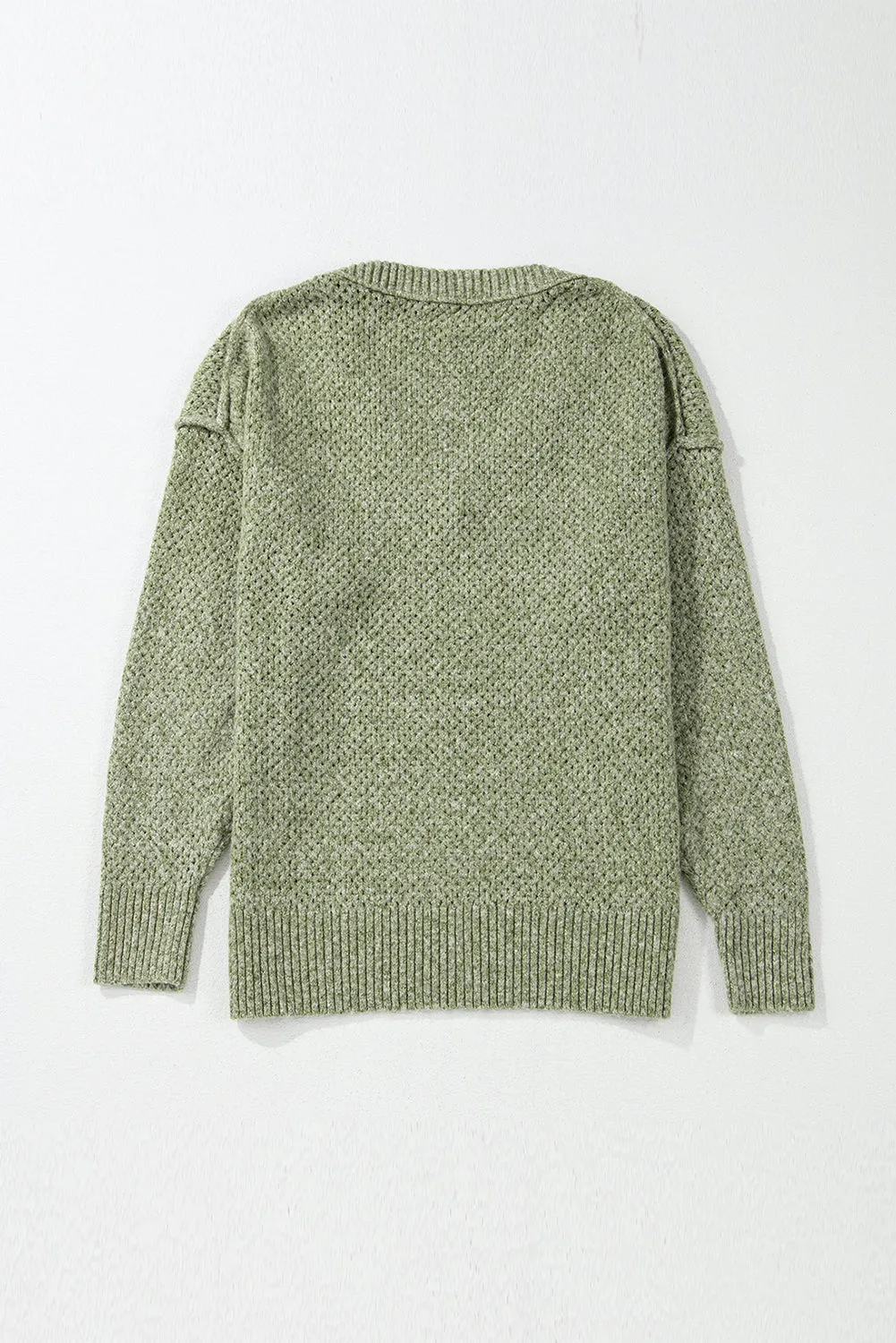 Juliette Loose Eyelet Shoulder Sweater by Threaded Pear sold by Zulily product image thumbnail 5