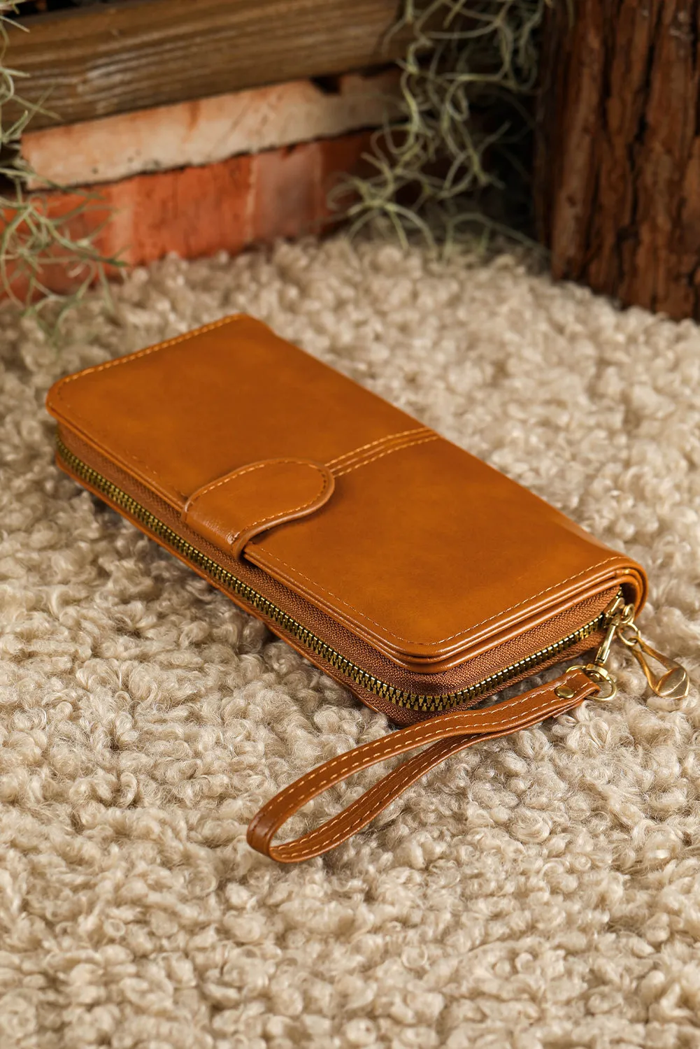 Bria Zip Around Wrist Strap Long Wallet by Threaded Pear sold by Zulily product image thumbnail 3
