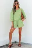 Emmeline Loose V Neck Half Sleeve Tee and Shorts by Threaded Pear sold by Zulily