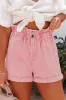 Melany Vintage Washed Frilled High Waist Denim Shorts by Threaded Pear sold by Zulily