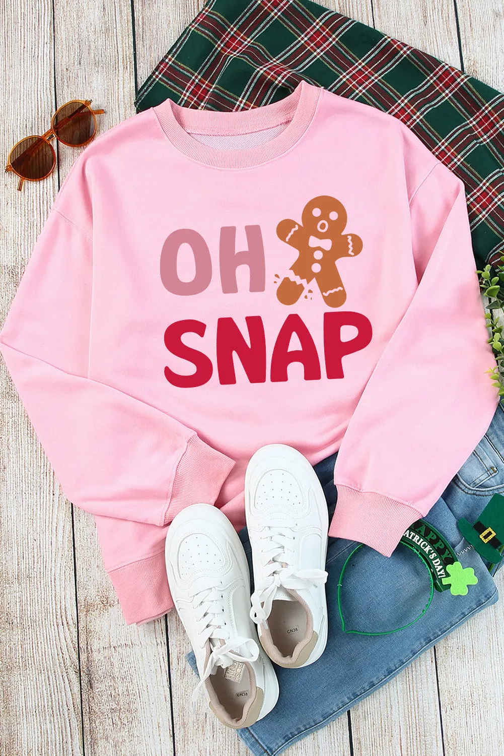 OH SNAP Sweatshirt by Threaded Pear sold by Zulily product image thumbnail 3