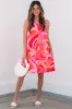 Bridget Abstract Floral Mini Dress by Threaded Pear sold by Zulily