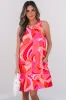 Bridget Abstract Floral Mini Dress by Threaded Pear sold by Zulily