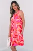 Bridget Abstract Floral Mini Dress by Threaded Pear sold by Zulily