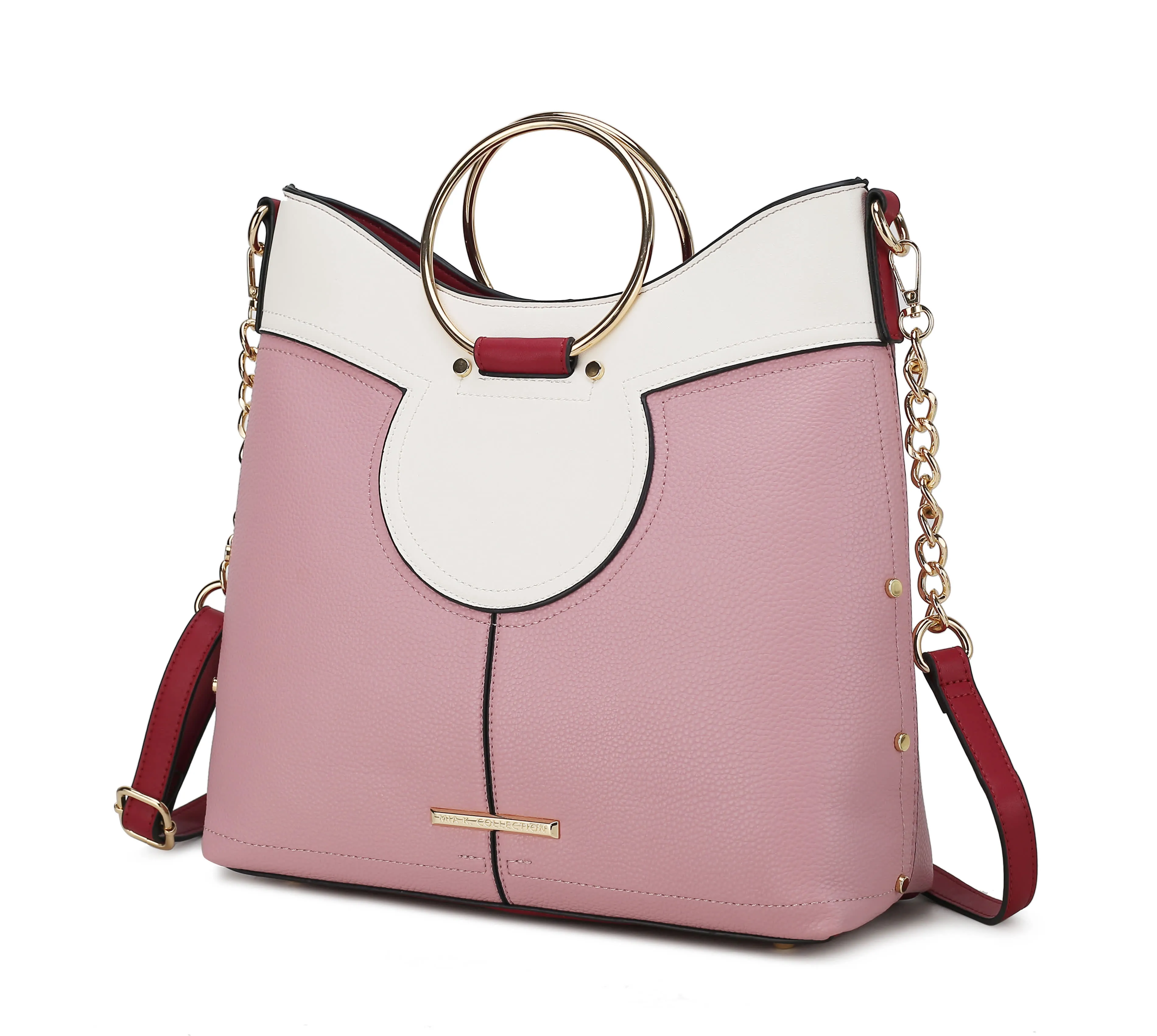 MKF Collection Kylie Top Handle Satchel by Mia K. sold by Zulily product image thumbnail 2