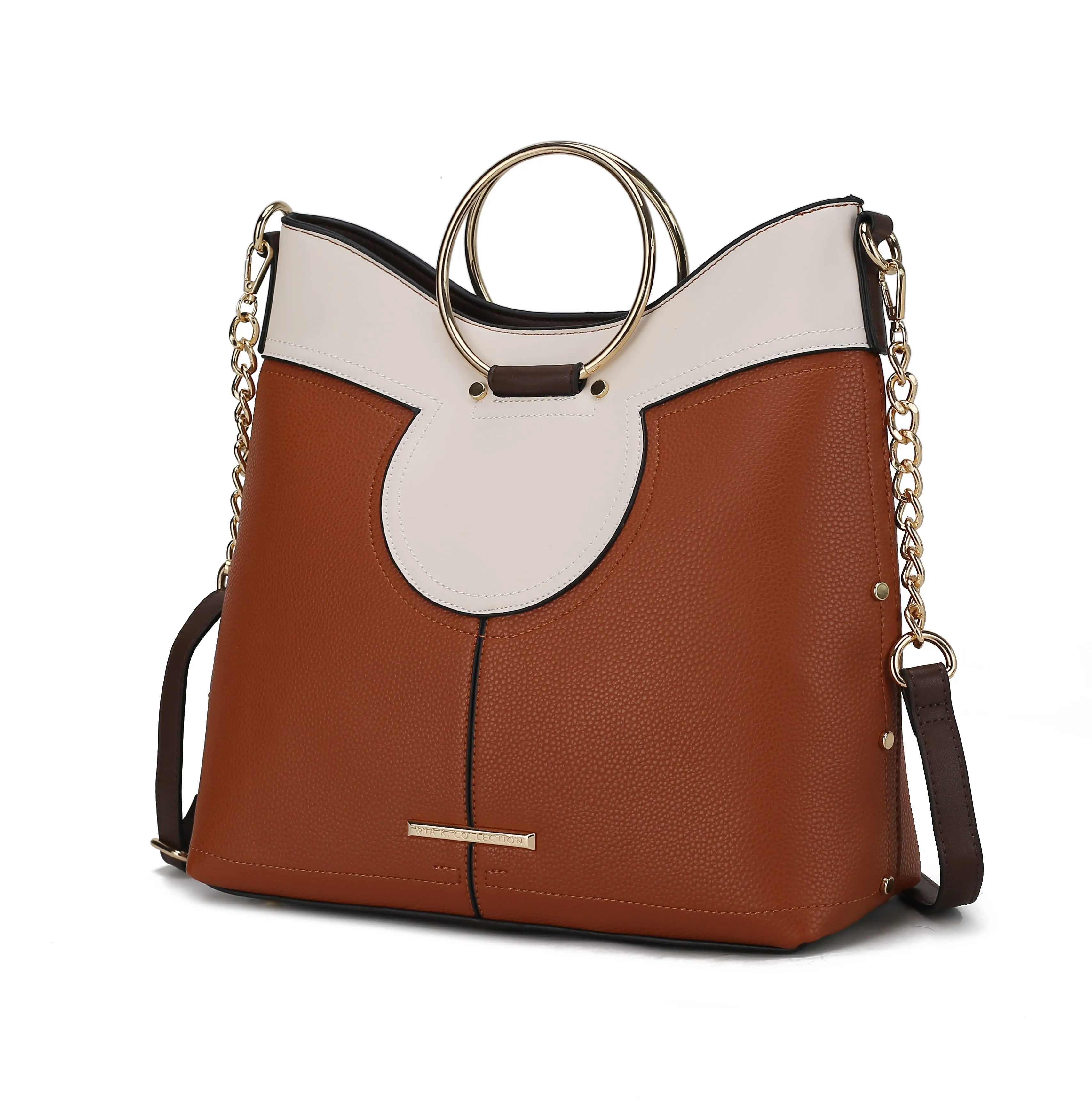 MKF Collection Kylie Top Handle Satchel by Mia K. sold by Zulily product image thumbnail 4
