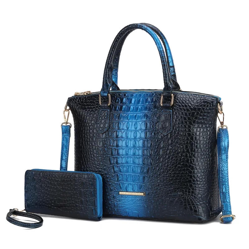MKF Collection Liora Croc-Embossed Tote Bag by Mia K. sold by Zulily