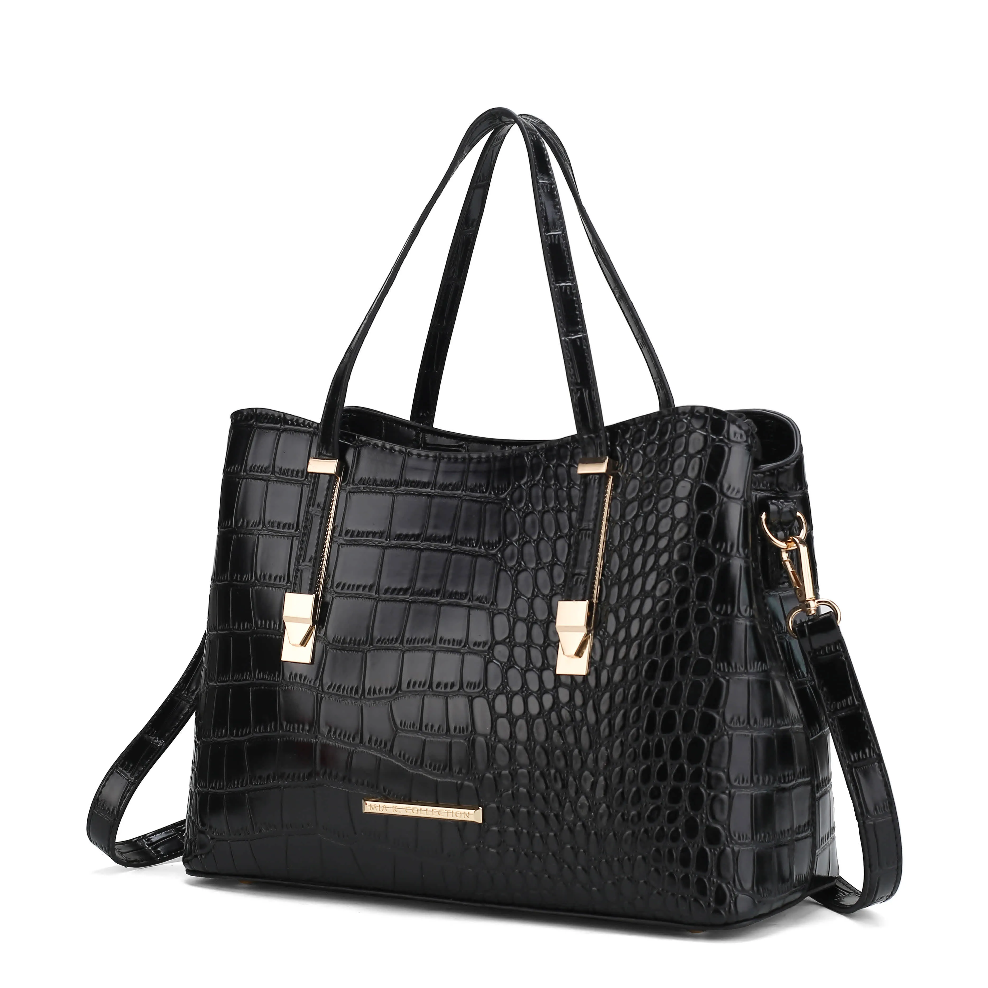 MKF Collection Aurelia Crocodile Embossed Vegan Leather Women’s Tote Bag by Mia K sold by Zulily