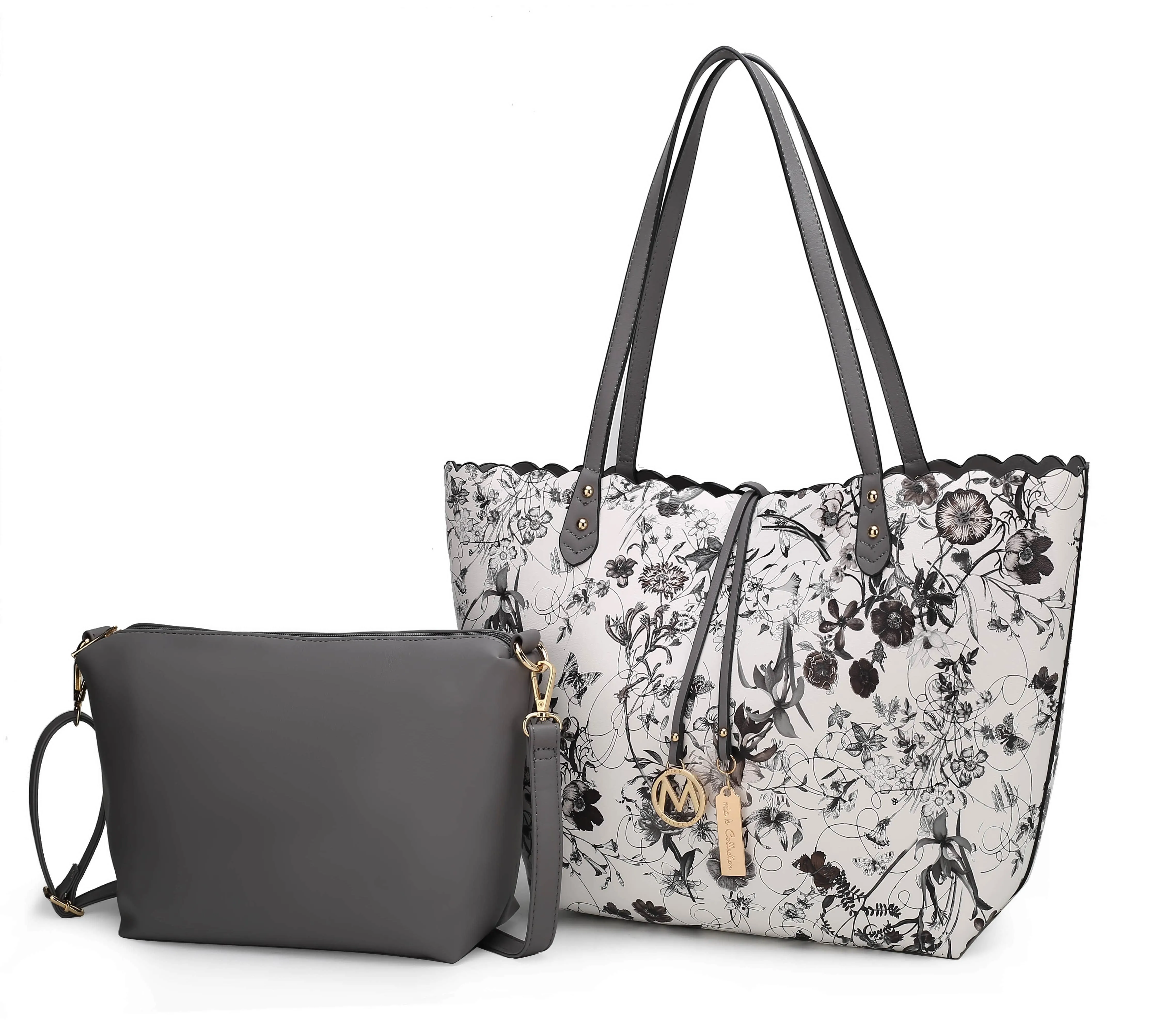 MKF Collection Danielle Reversible Shopper Tote Bag Crossbody Pouch by Mia K – 2 pieces sold by Zulily product image thumbnail 4