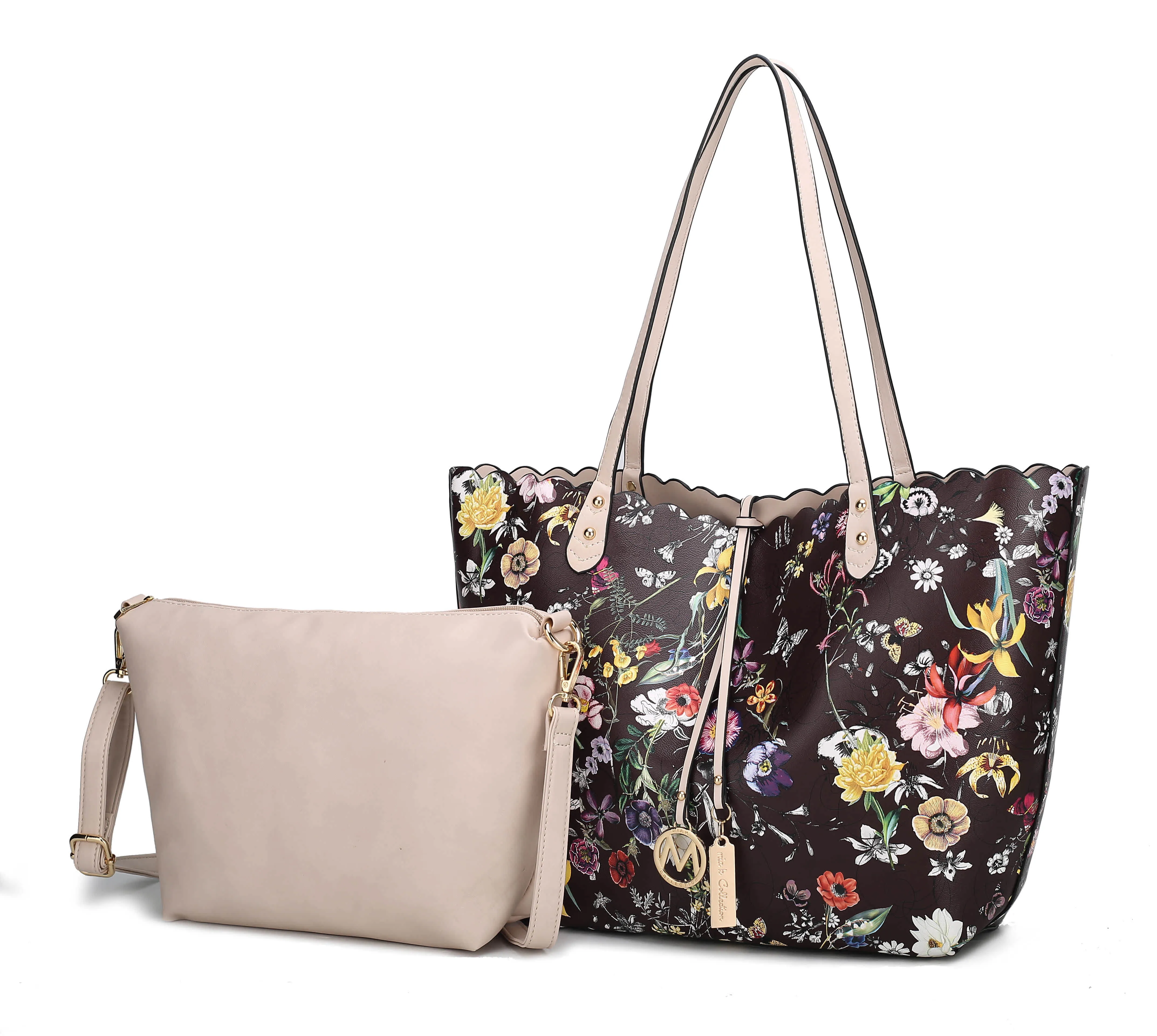 MKF Collection Danielle Reversible Shopper Tote Bag Crossbody Pouch by Mia K – 2 pieces sold by Zulily product image thumbnail 2