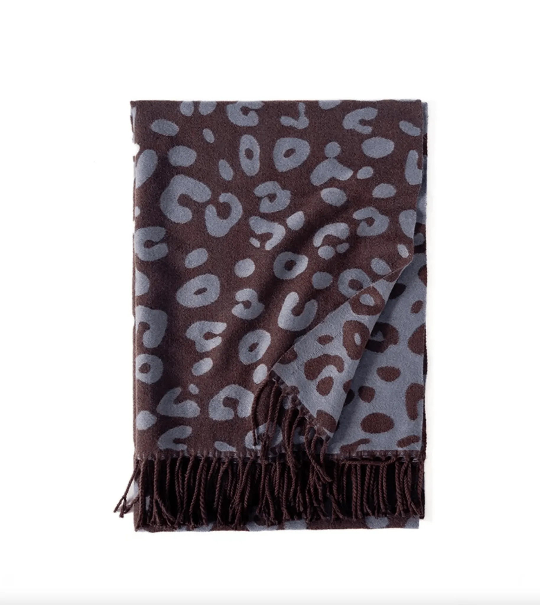 Brown Leopard Scarf sold by Zulily