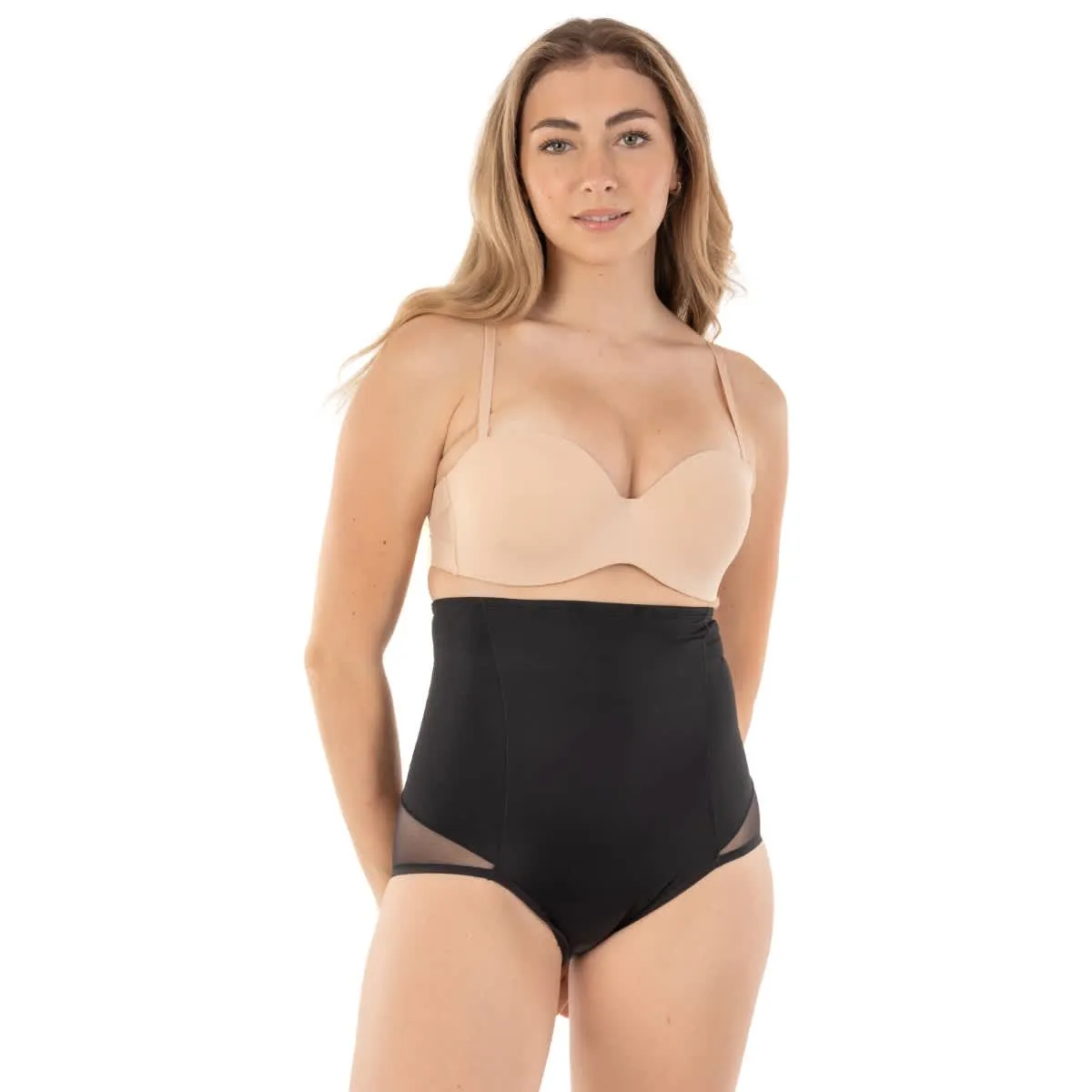 Body Beautiful High Waist Shaper with Targeted Double Front Panel for Smooth Shaping sold by Zulily