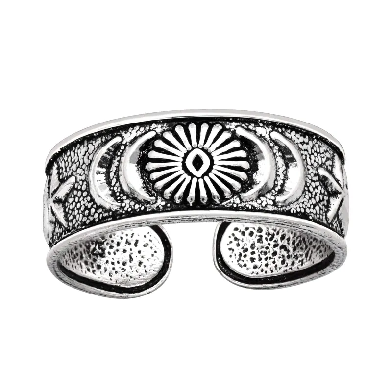 Sterling Silver Celestial Toe Ring sold by Zulily