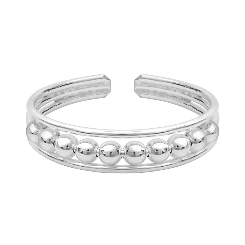 Sterling Silver Beaded Toe Ring sold by Zulily