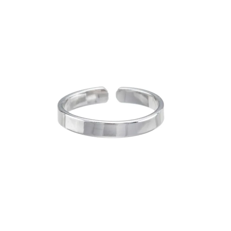 Sterling Silver Flat Band Toe Ring sold by Zulily
