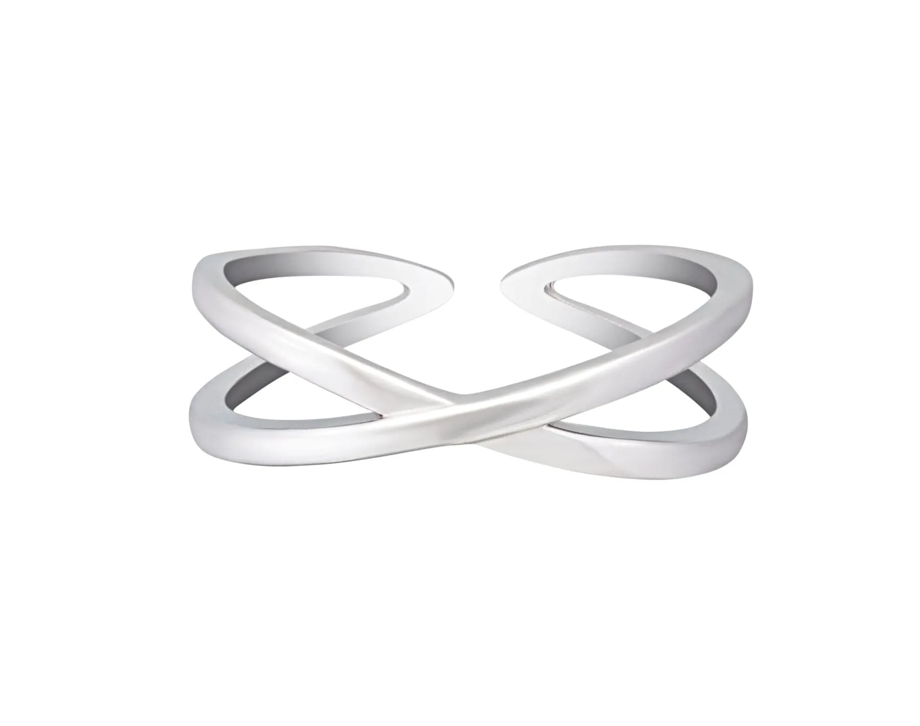 Sterling Silver Crossover Toe Ring sold by Zulily