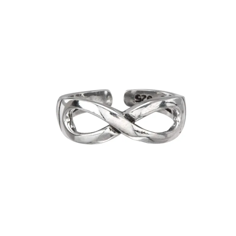 Sterling Silver Infinity Sign Toe Ring sold by Zulily