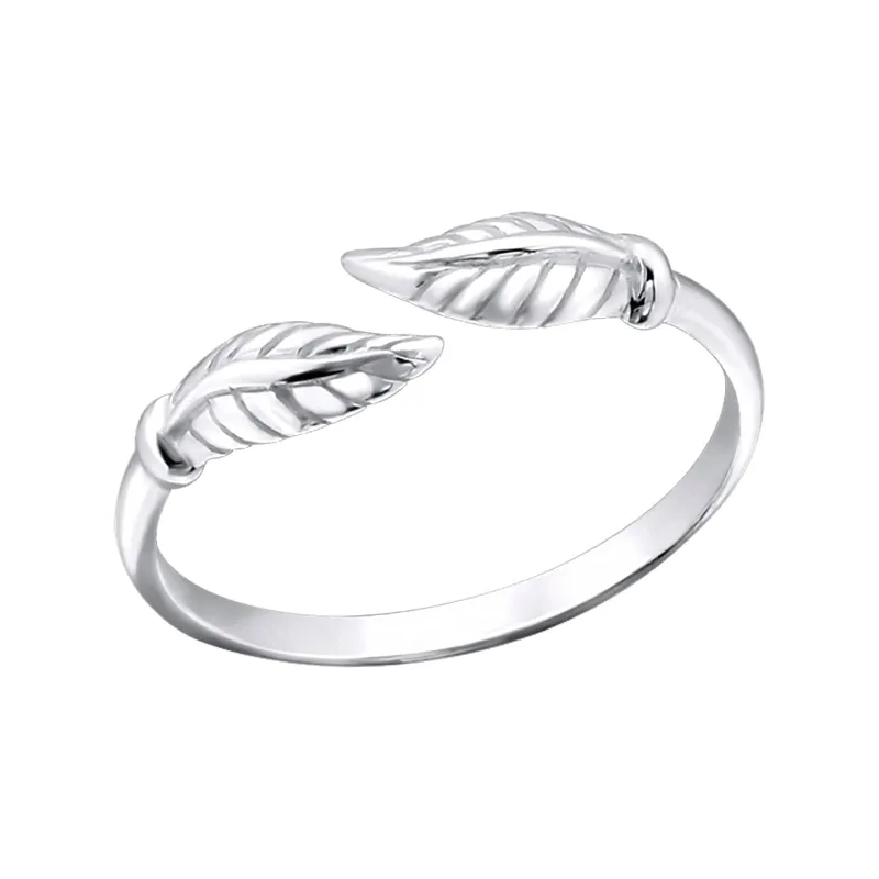 Sterling Silver Leaves Toe Ring sold by Zulily