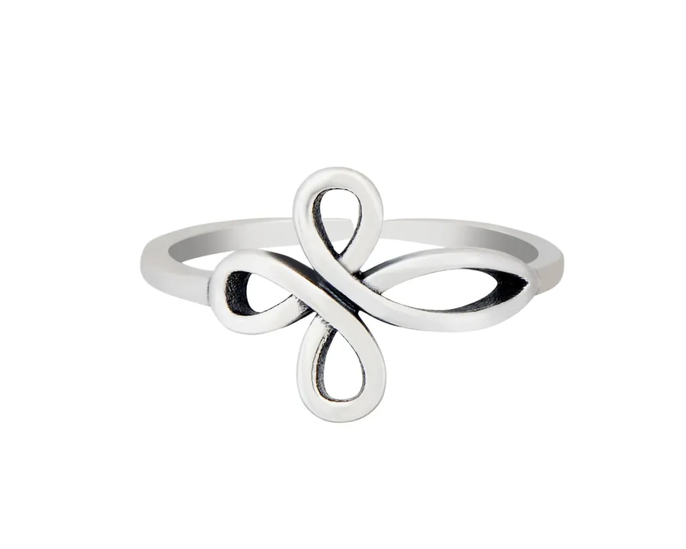 Sterling Silver Looped Cross Toe Ring sold by Zulily