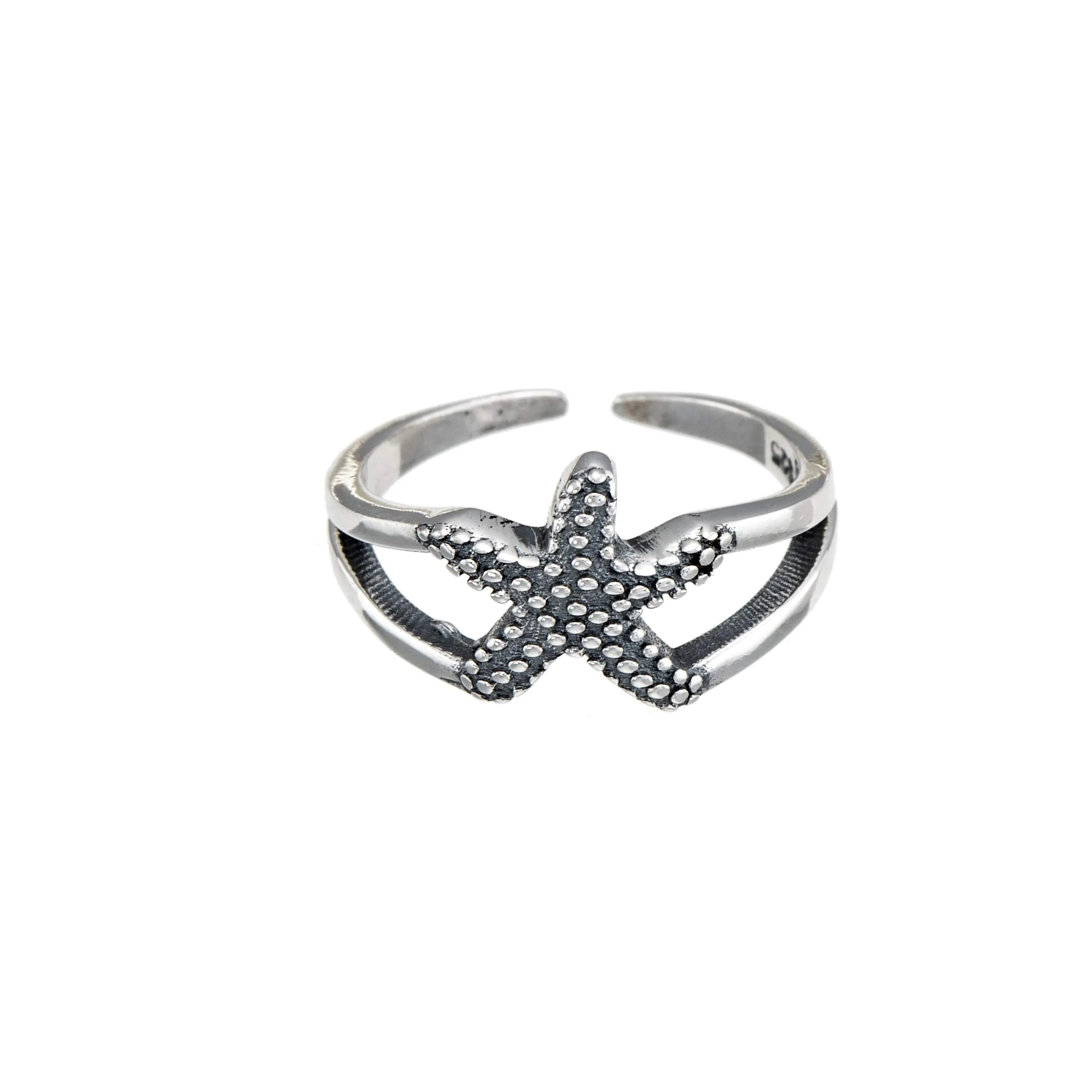 Sterling Silver Starfish Toe Ring sold by Zulily
