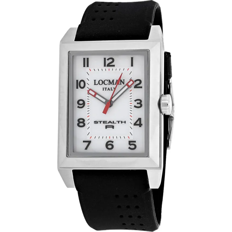 Locman Men's Stealth // 242WH2BK/BKRU sold by Zulily