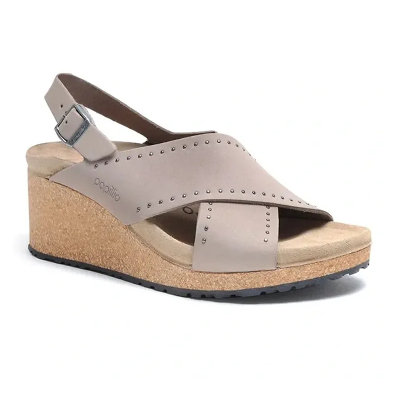 Birkenstock Womens Samira Papillio Nubuck Leather Sandals sold by Zulily