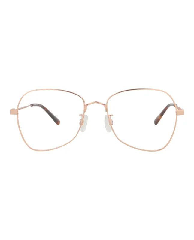 Alexander McQueen Square-Frame Metal Optical Frames sold by Zulily