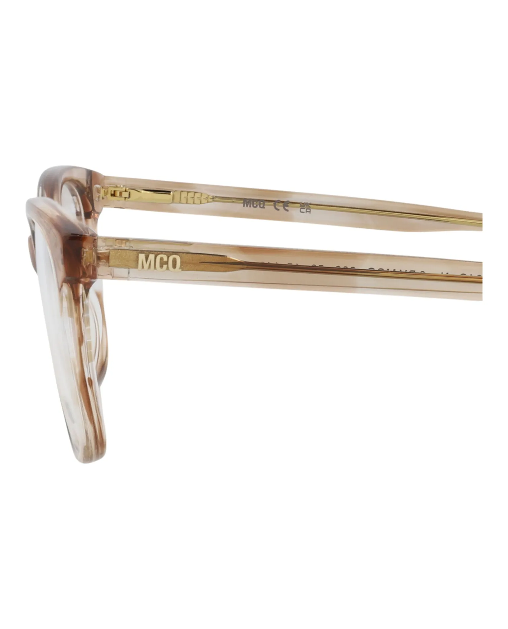 Alexander McQueen Square-Frame Acetate Optical Frames sold by Zulily product image thumbnail 4