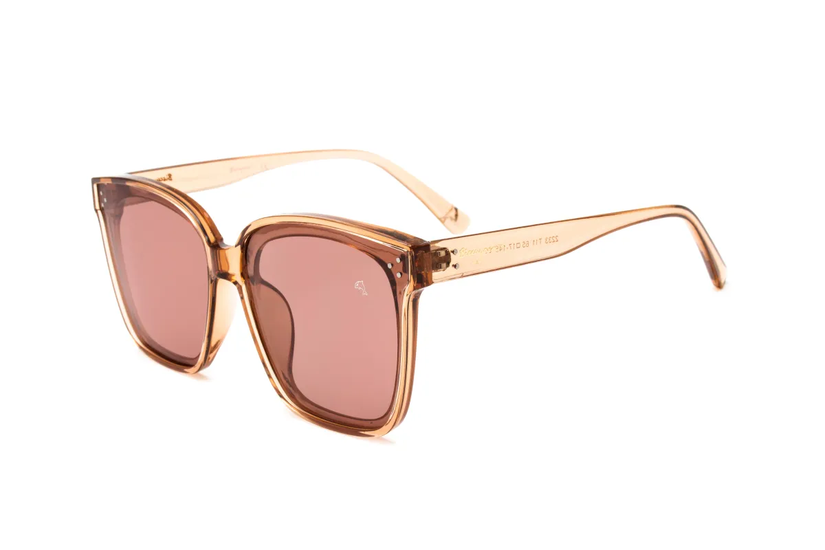 Biscayners Warren Nude Women's Sunglasses sold by Zulily
