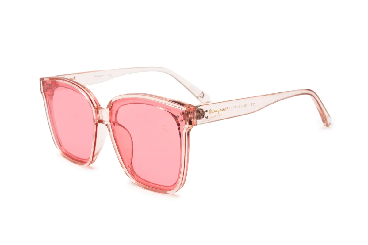 Biscayners Warren Pink Women's Sunglasses sold by Zulily