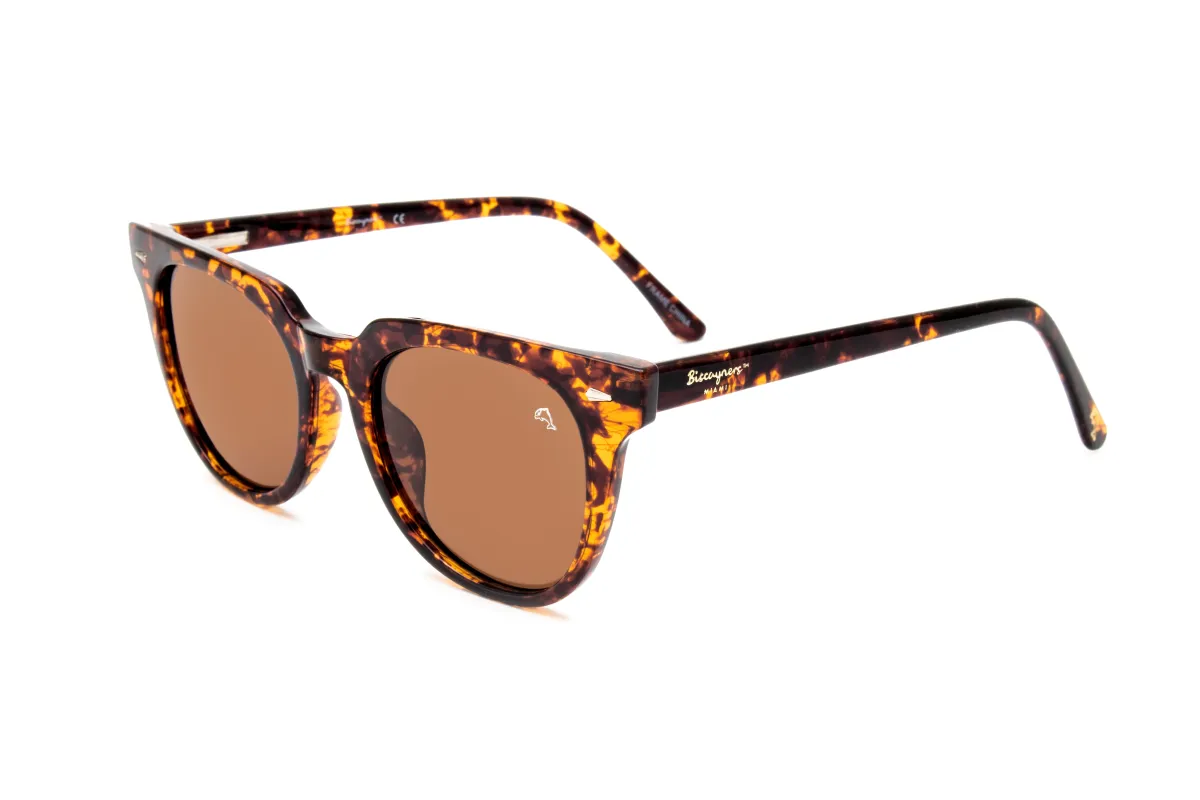 Biscayners Sunset Tortoise Women's Sunglasses sold by Zulily