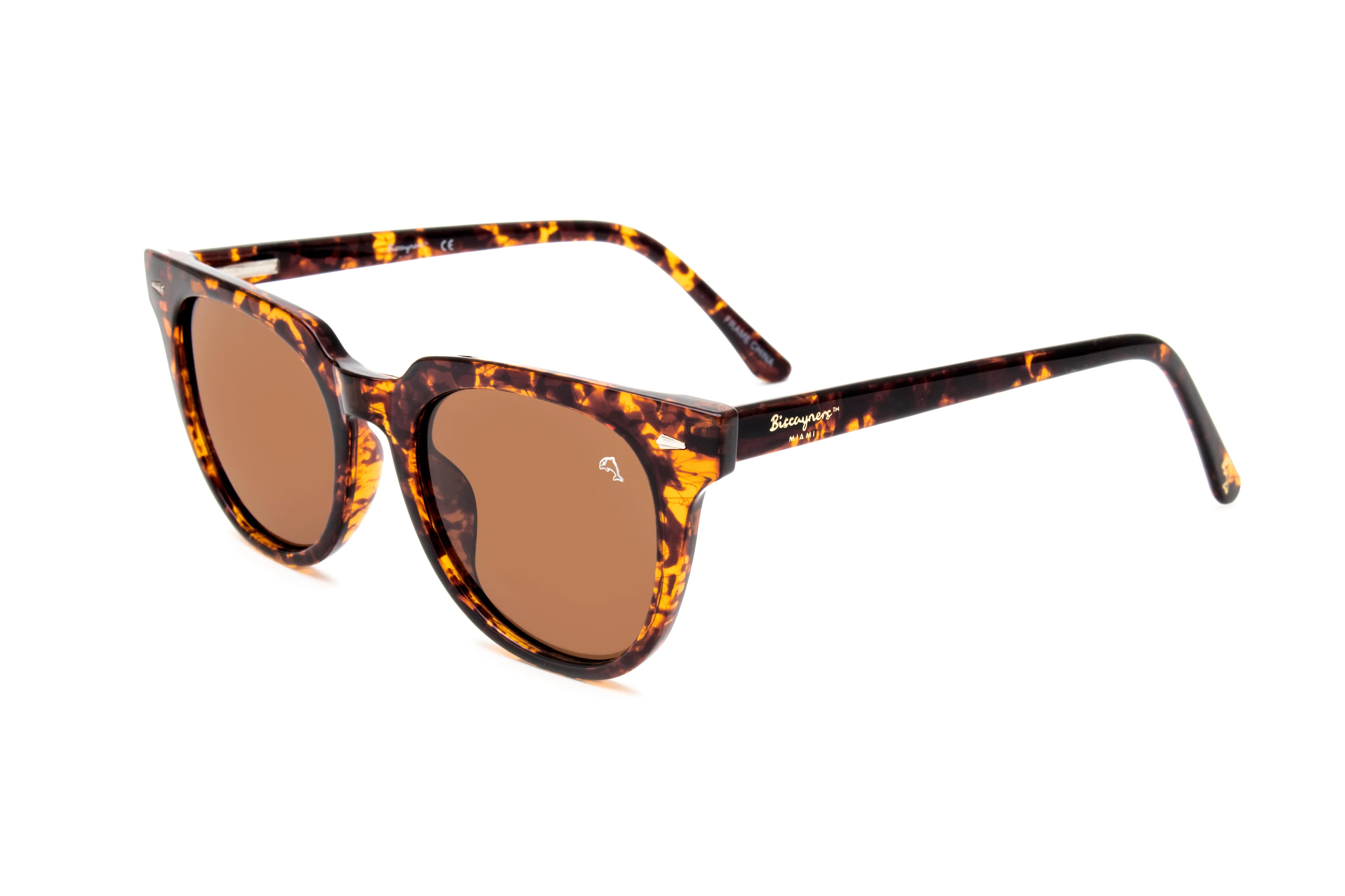 Biscayners Sunset Tortoise Women's Sunglasses sold by Zulily